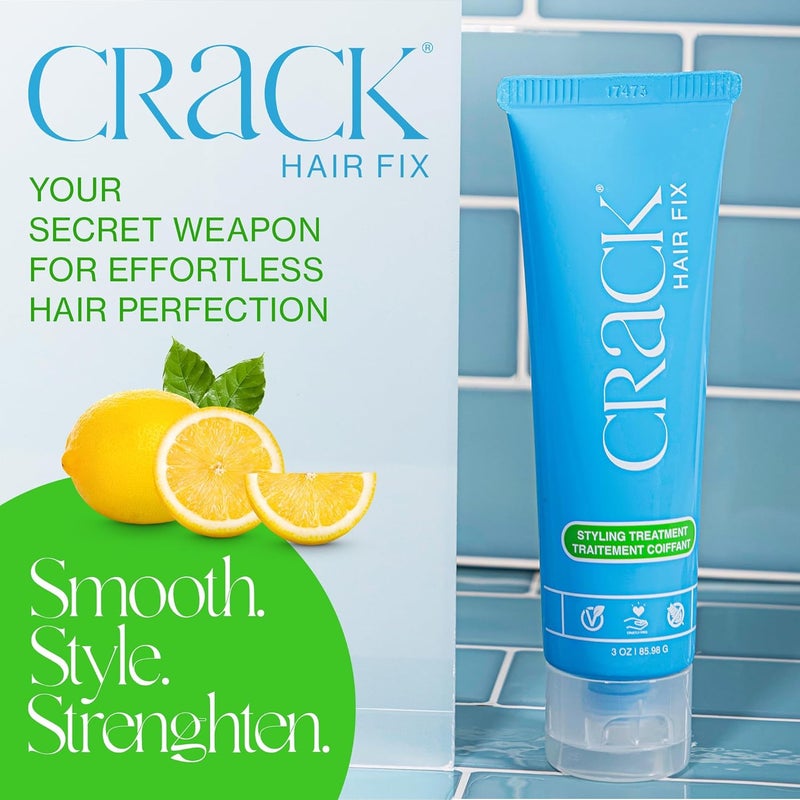 CRACK HAIR FIX - Vegan Styling Treatment Cream, 2.5 Ounce - Image 2